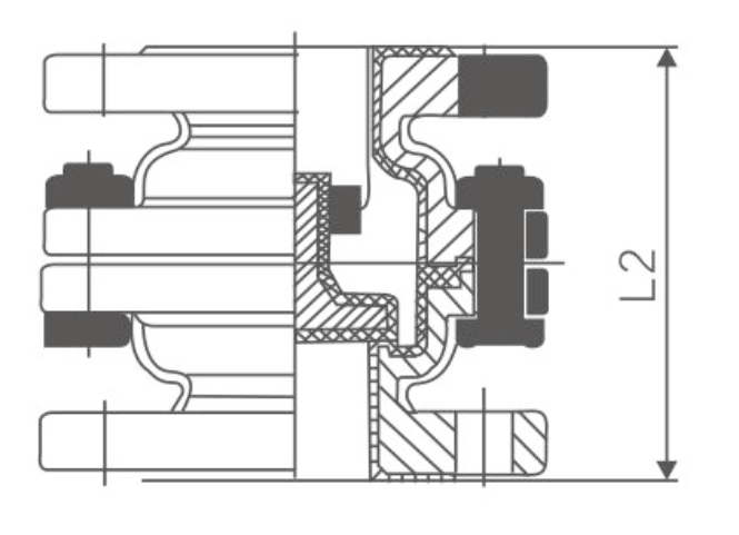 1衬氟升降立式止回阀H42F46(图2)