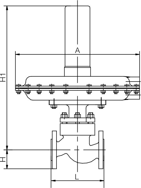 Self operated micro (differential) pressure regulating valve(图1)