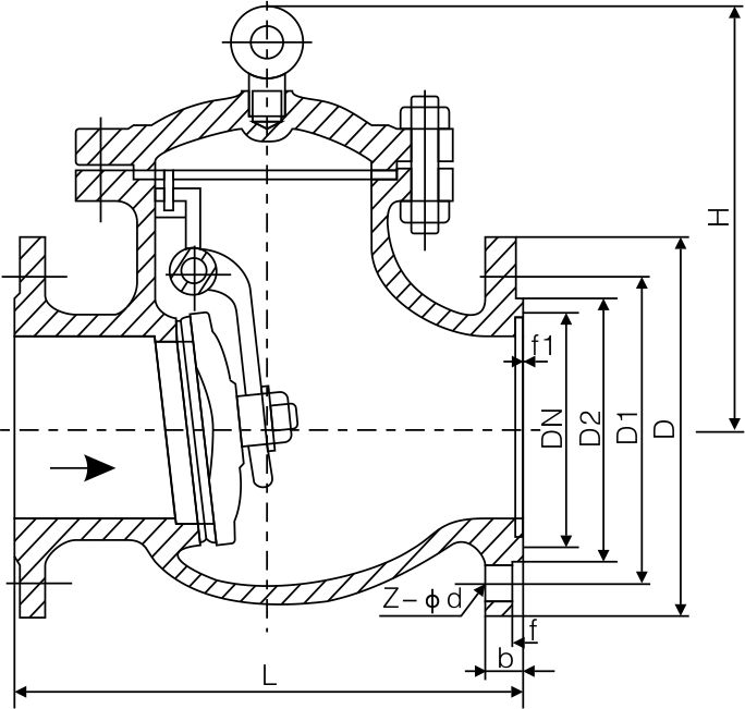 CNS Standard Stainless Steel Check Valve(图1)